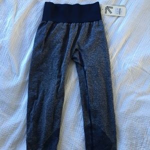 NEW BALANCE FOR J.CREW SEAMLESS CAPRI LEGGINGS NWT